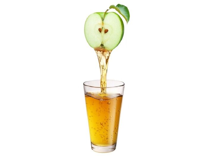Свежевыжатый сок яблочный. 0,5 л